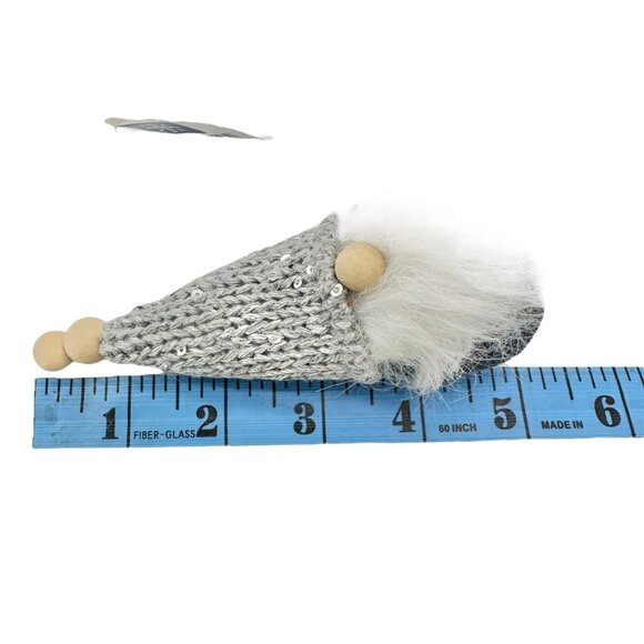 Gnome Themed Holiday Kitchen Towel Decorations Set 15x25 Towel Figs Ornament - Picture 11 of 16